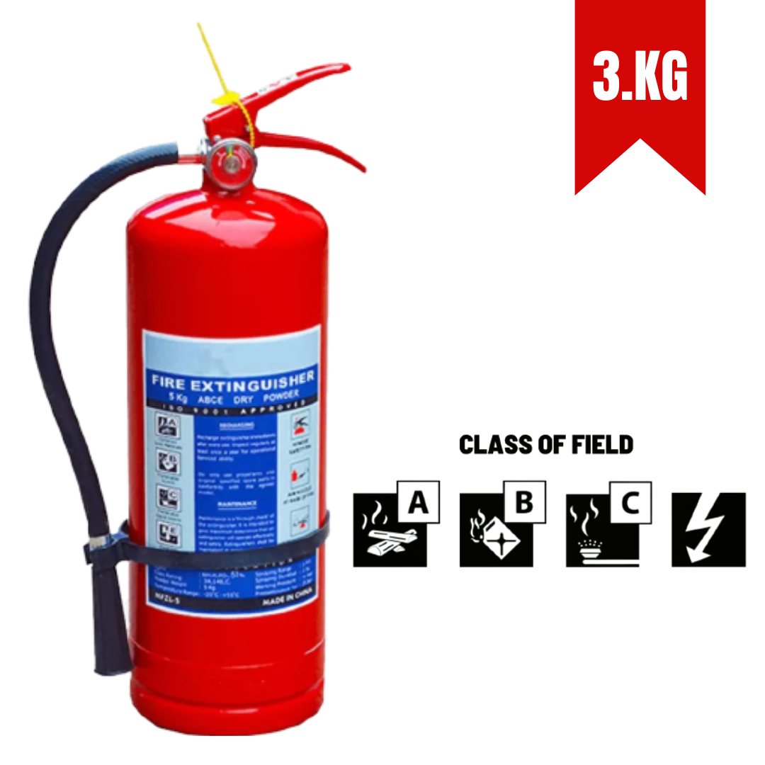 Fire Extinguisher 3KG - ABC Dry Powder