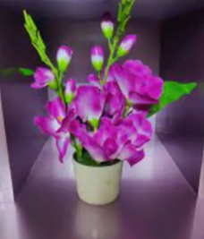 Artificial gladiolus flower 11 inch long tob for home or office decoration