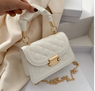 Women's Bag Popular Ins Women's Bag 2023 Classic Korean Fashion Hand Bag Small Square Chain Crossbody Bag