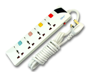 Multiplug Many Business Class 4 Gang MTS-147=3P/3M - Multi Plug