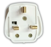 3 Pin Plug British Standard Fussed Uk Type with Fuse