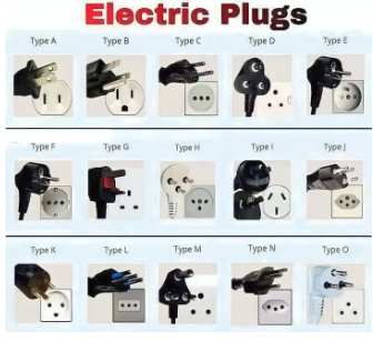 2Pin Round Type-C to Universal Multi-Functional 16A Travel Adapter Plug
