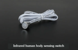 Touch Sensor Switch Hand Sweep Switch 12V-24V IR Motion Sensor Hand Wave Scan Smart Closet Cabinet Light/Wardrobe Lamp Control