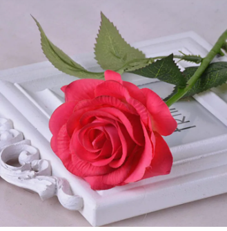 Real Touch Artificial Rose For wedding festivals Lovers - Home Decoration Item
