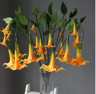 High-end PU Mandala Artificial Flowers Real Touch Floral Decor Wall Hanging for Wedding Home Living Room Garden Decoration